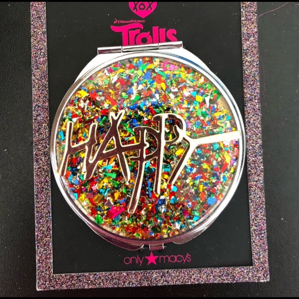Betsey Johnson XOX Trolls Compact Mirror